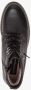 Hush Puppies leren dames veterlaarsjes Zwart - Thumbnail 6