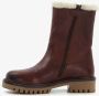 Hush Puppies leren gevoerde meisjes boots Bruin - Thumbnail 2