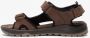 Hush Puppies leren heren sandalen bruin Uitneembare zool - Thumbnail 5