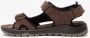 Hush Puppies leren heren sandalen bruin Uitneembare zool - Thumbnail 3