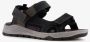Hush Puppies leren heren sandalen zwart Uitneembare zool - Thumbnail 7