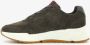 Hush Puppies leren heren sneakers groen Echt leer Uitneembare zool - Thumbnail 2