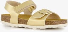 Hush Puppies leren meisjes bio sandalen goud