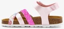 Hush Puppies meisjes bio sandalen roze glitters