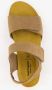 Hush Puppies suede dames bio sandalen beige Echt leer - Thumbnail 5