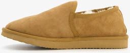 Hush Puppies suede pantoffels met merino wol