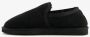 Hush Puppies suede pantoffels met merino wol zwart Sloffen Echt leer - Thumbnail 3