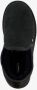 Hush Puppies suede pantoffels met merino wol zwart Sloffen Echt leer - Thumbnail 4