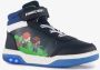 Minecraft hoge jongens sneakers met lichtjes blauw Uitneembare zool - Thumbnail 6
