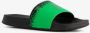 Minecraft kinder badslippers zwart groen - Thumbnail 6