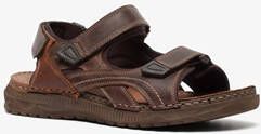 Mountain Peak leren heren sandalen bruin