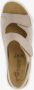 Natuform leren dames sandalen beige Uitneembare zool - Thumbnail 5