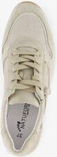 Natuform leren dames sneakers beige