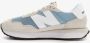 New Balance 237 dames sneakers Blauw Uitneembare zool - Thumbnail 5