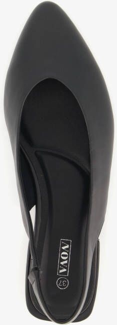 Nova dame slingbacks zwart