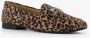 Nova dames loafers bruin luipaardprint - Thumbnail 5