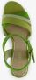 Nova dames sandalen met hak groen - Thumbnail 5