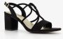 Nova dames sandalen met hak zwart - Thumbnail 4