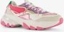 ONLY Shoes dames dad sneakers met roze zool - Thumbnail 6