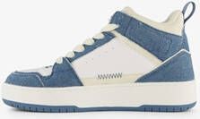 Only Shoes hoge dames sneakers met denim