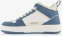 ONLY Shoes hoge dames sneakers met denim Blauw - Thumbnail 3