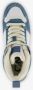 Only shoes hoge dames sneakers met denim Blauw - Thumbnail 4