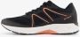 Osaga dames hardloopschoenen zwart oranje Uitneembare zool - Thumbnail 4