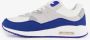 Osaga heren sneakers met airzool blauw wit Uitneembare zool - Thumbnail 5