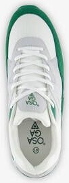 Osaga heren sneakers met airzool groen wit