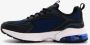 Osaga Rex kinder sportschoenen zwart blauw Uitneembare zool - Thumbnail 4