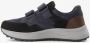 Pediforma leren heren diabetesschoenen blauw Uitneembare zool - Thumbnail 3
