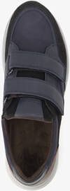 Pediforma leren heren diabetesschoenen blauw