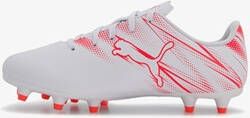 Puma Attacanto FG voetbalschoenen wit rood