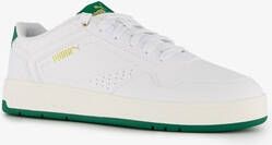Puma Court Classic heren sneakers wit groen