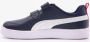 PUMA Courtflex V2 kinder sneakers Blauw - Thumbnail 6