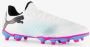 Puma Future 7 Play FG AG Jr. voetbalschoenen wit roze blauw Imitatieleer 28 - Thumbnail 14