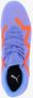 PUMA Future Play Gras Kunstgras Voetbalschoenen (MG) Kids Blauw Oranje Wit - Thumbnail 7