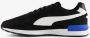 PUMA Graviton unisex sneaker sportschoen 380738 51 zwart-wit-blauw - Thumbnail 14