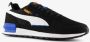 PUMA Graviton unisex sneaker sportschoen 380738 51 zwart-wit-blauw - Thumbnail 16