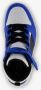 Puma Rebound V6 Mid sneakers wit zwart blauw Jongens Meisjes Imitatieleer 28 - Thumbnail 12