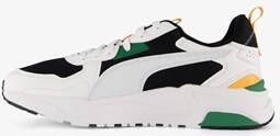 Puma Trinity Lite heren sneakers wit groen