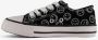 Scapino Canvas kinder sneakers zwart met smileys - Thumbnail 3