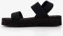 Scapino Dames sandalen met plateauzool zwart - Thumbnail 4