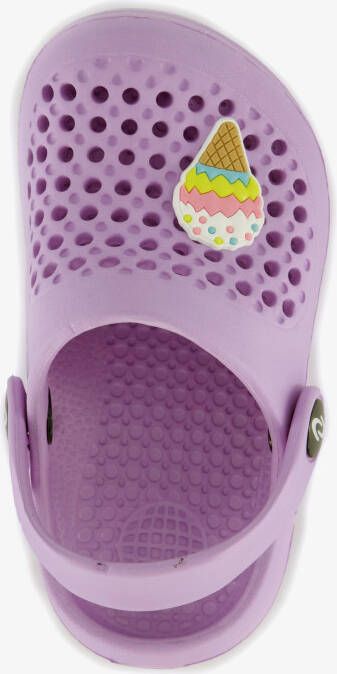 Scapino Kinder klompen lila ijsje