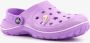 Scapino Paarse kinder klompen met glitters Clogs - Thumbnail 5