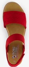 Skechers Bobs Desert Kiss dames sandalen rood