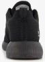 Skechers Bobs Sport Squad dames sneakers zwart Extra comfort Memory Foam - Thumbnail 3