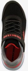 Skechers Bounders jongens sneakers zwart grijs