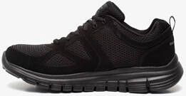 Skechers Burns-Agoura heren sneakers zwart