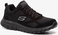 Skechers Burns-Agoura heren sneakers zwart